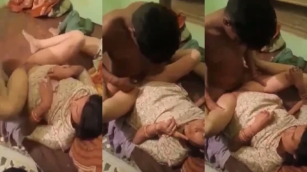 गाँव के दो लड़कों ने किया दोस्त की रंडी माँ की चुदाई