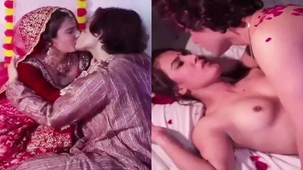 Free Hindi Sex video Cute desi bride’s suhagrat first night romance turns into hot sex