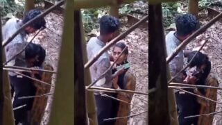 देसी सेक्स एमएमएस पार्क के कोने मे झाड़ियों के पीछे छुप बॉयफ्रेंड का लंड चुस्ती जवान लड़की