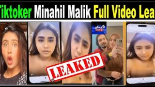 Masa49 Famous Most Demanded Pakistani Tiktok Star Minahil Malik Viral Leaked MMS Video