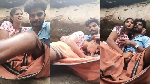 Xhamster42 Tamil xxx video Mallu Girl Sucking Lover Cock Mountain Outdoor Sex
