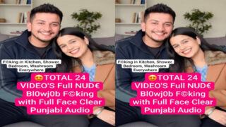 Latest desi sex mms video Viral Horny Couples Blowjob Fucking With Full Face Clear Punjabi Audio