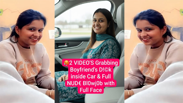 Masafun viral mms Desi Horny GF Grabbing Boyfriend Dick inside Car Giving Blowjob Fuck