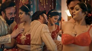 Ullu hot Web series Actress Sexy Bharti Jha Suhagrat mms With Old Uncle Full Sex viral