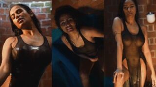 masafun Poonam Pandey Black Wet Dress Onlyfans PPV mms