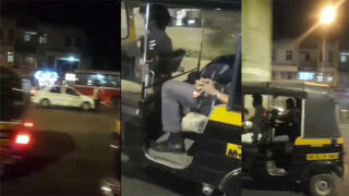 Latest Viral MMS Desi Girl Blowjob Boyfriend Dick fuck In Auto Rickshaw