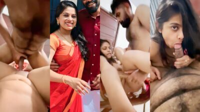 Tamil Mallu Wife Sucking Big Dick Lover Hard Ass Fucking Leaked MMS