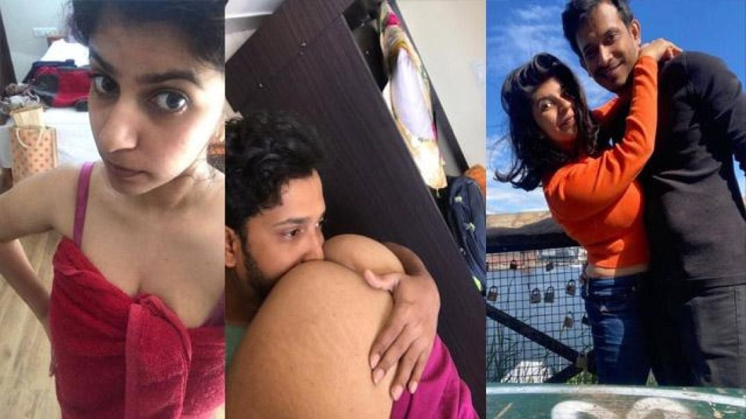 Horny Delhi Big Tanker Boobs MILF Wife Ass Licking Doggy Fuck with Young Lover