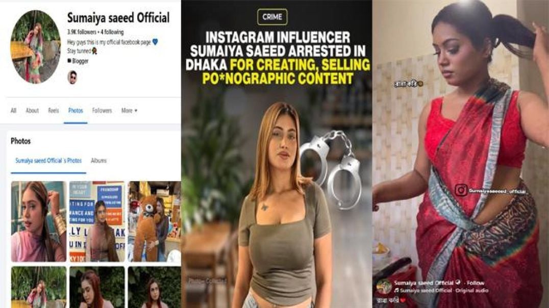 Bengali Tiktok Model Sumaiya Nude Telegram Viral Sex Mms