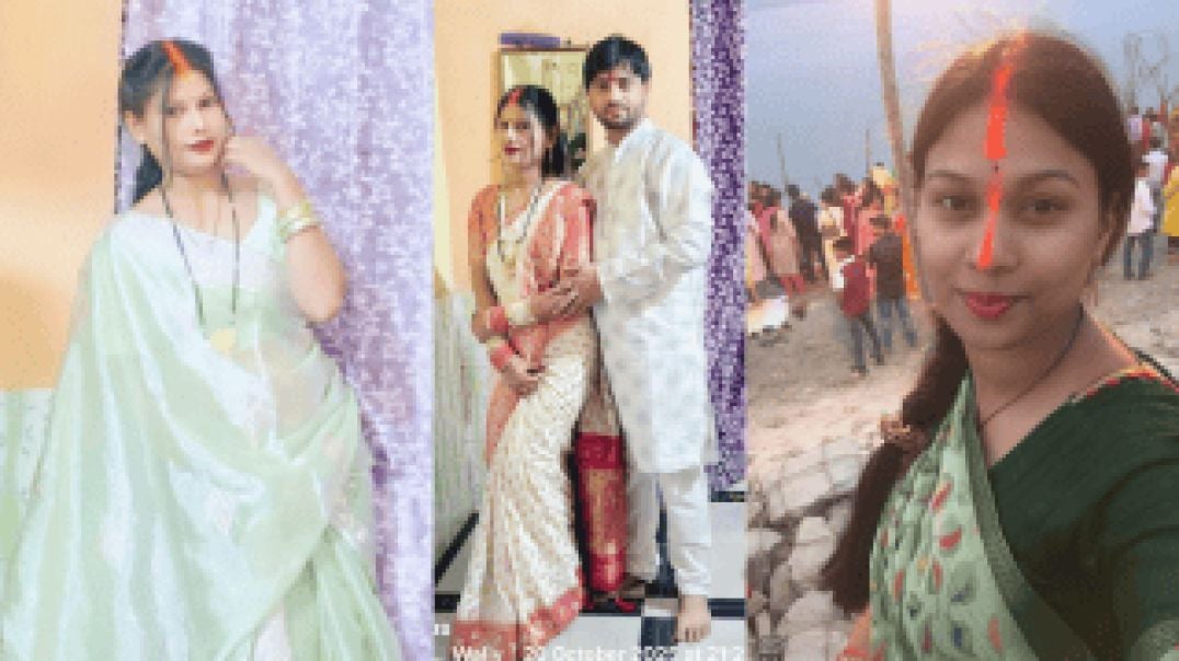 Newly Wed Religious Bihari Wife Suhagraat Viral leaked Sex MMS