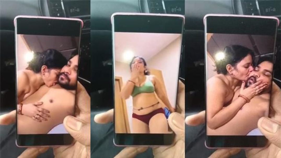 Desi Horny Mom Sex with Son Teacher and Show Gay Cuckold Husband on Video Call Trending MMS