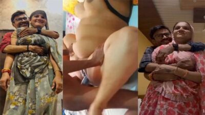 Desi Indian Milf Rajasthani Aunty Enjoying Sex with Young boy Viral MMS