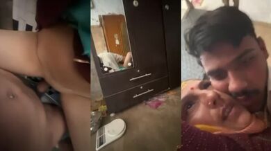 Old Rajasthani mother-in-law fucking with Daughter Husband Real Sex Scandal