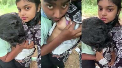 Delhi Bholi bhali jawan virgin ladki ki chuchi chusa boyfriend kiss karke desi mms