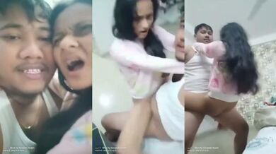 Makan malik ki jawan beti ko godi me bithakar acche se chut choda desi mms