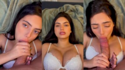 Gorgeous Pakistani Model Intense Handjob Blowjob and Eating Cum Hd Porn XXX