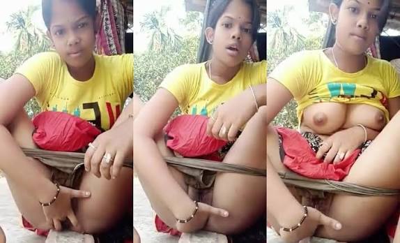 Desi Village Horny Teen Virgin Girl Nude Tight Pussy Fingering MMS